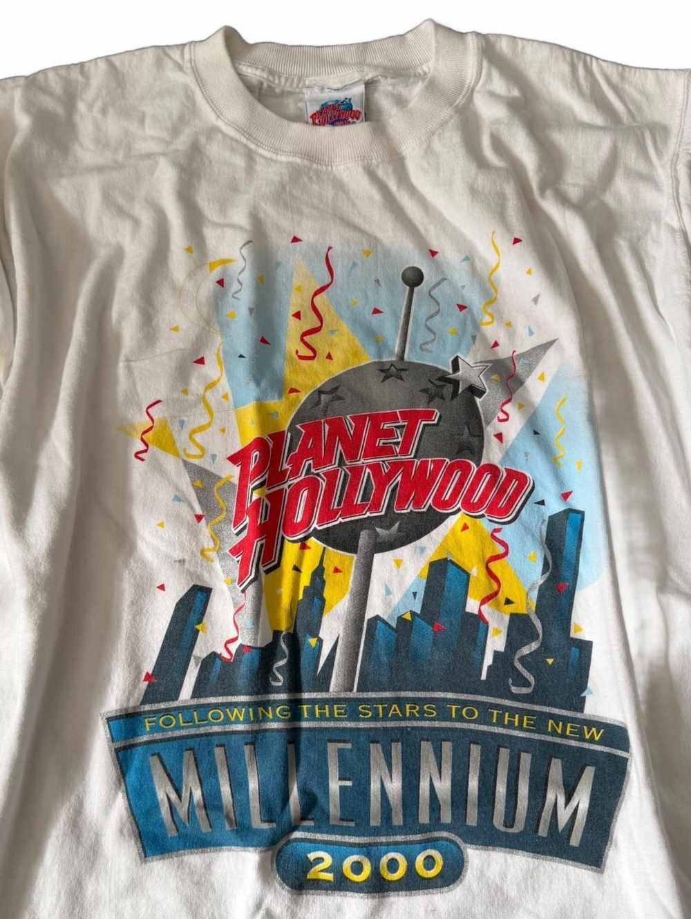 Planet Hollywood Millennium 2000 Disney World Tee Large